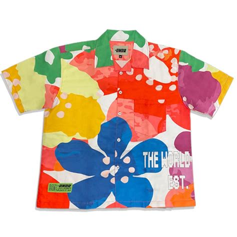 Floral Bowling Shirt .